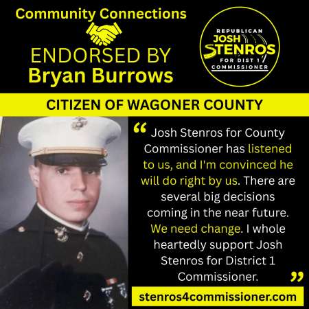 Endorsement for Stenros - Bryan Burrows