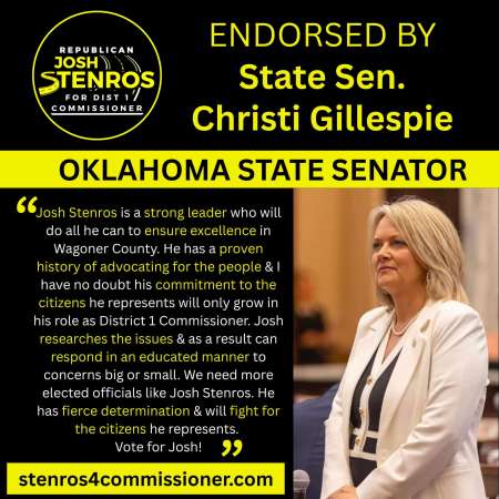 Endorsement for Stenros - Christi Gillespie